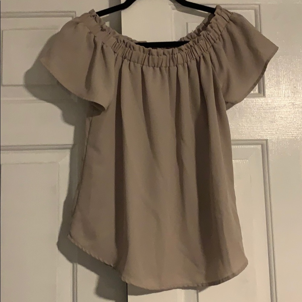 Off the shoulder top